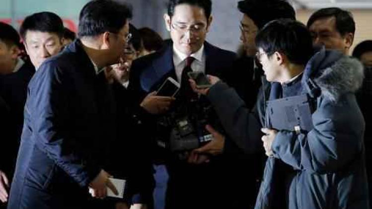 Onderzoekers vragen arrestatie van topman Samsung