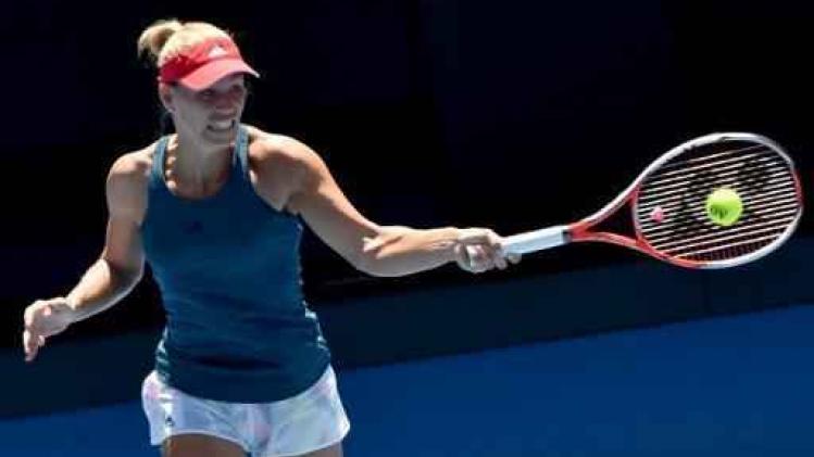 Kerber heeft driesetter nodig in eerste ronde van Australian Open