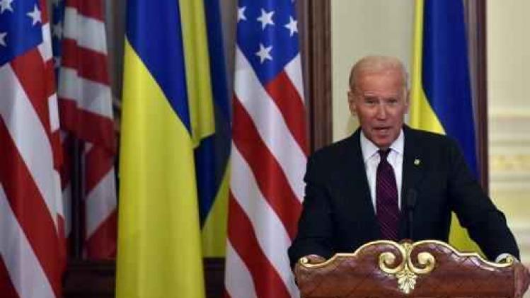 Biden opvallend scherp voor Rusland tijdens laatste officiële bezoek aan Oekraïne