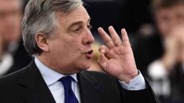 Voorzittersverkiezing EU-Parlement - Antonio Tajani wint eerste ronde met ruime voorsprong op Gianni Pittella