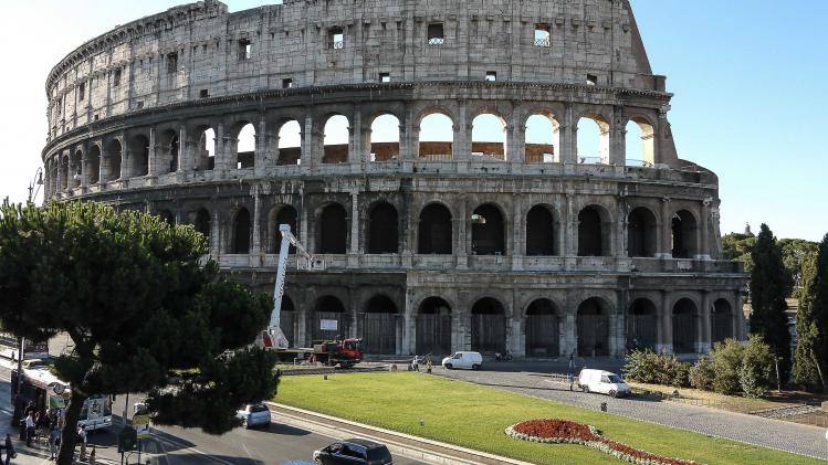 ITALY-CULTURE-COLOSSEUM-RESTORATION-DAMAGE-HISTORY