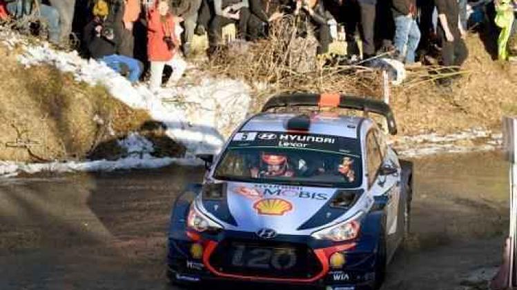 Rally van Monte Carlo - Thierry Neuville snelste in tweede KP