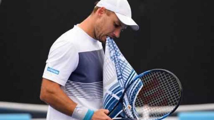Steve Darcis uitgeschakeld in derde ronde Australian Open