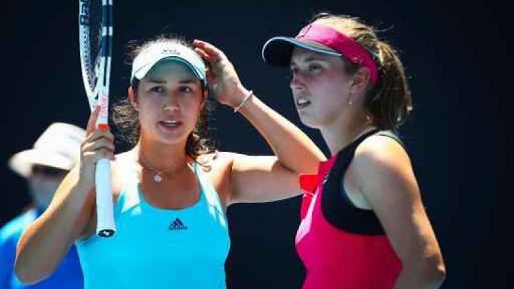 Elise Mertens strandt in tweede ronde dubbelspel van Australian Open