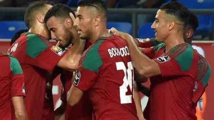 Africa Cup 2017 - Marokko pakt eerste overwinning ondanks vroeg tegendoelpunt van Standard-speler Dossevi