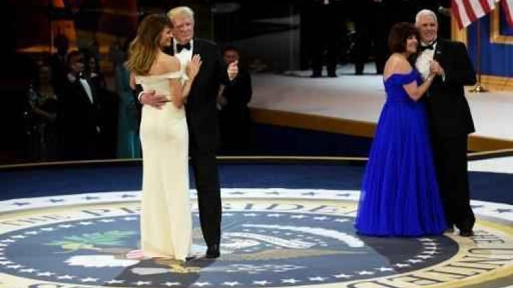 Eedaflegging Trump - First Couple danst op "My Way" van Frank Sinatra