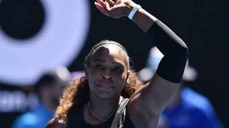 Australian Open - Serena Williams zonder setverlies naar achtste finales