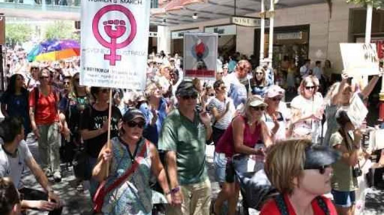 Eerste vrouwenmarsen van start in Australië en Nieuw-Zeeland