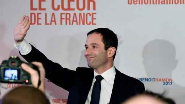 Voorverkiezingen Franse socialisten - Hamon verwelkomt "boodschap van vernieuwing"