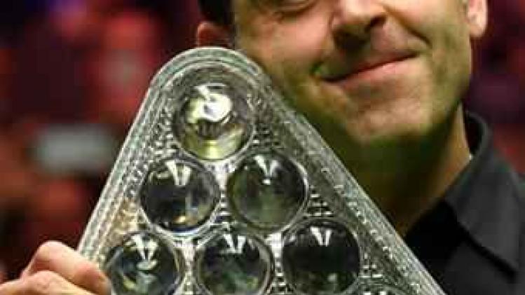 Masters snooker - Ronnie O'Sullivan: "Deze heb ik een beetje gestolen"