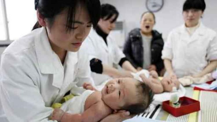 Nooit zoveel geboortes in China sinds begin millennium