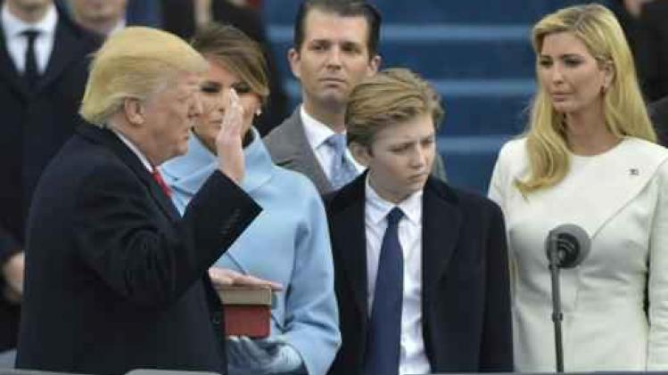 Witte Huis vraagt om Trumps jongste zoon met rust te laten