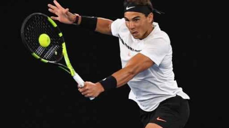 Rafael Nadal staat in halve finales van Australian Open