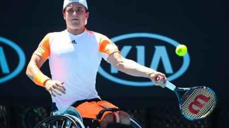 Joachim Gérard verliest halve finale in enkelspel Australian Open