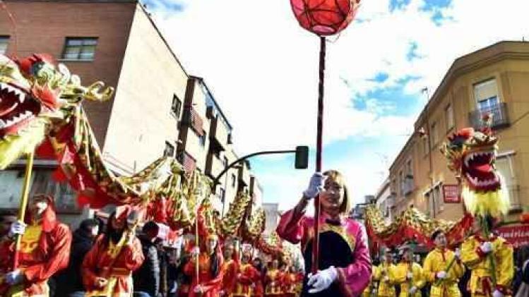 Chinezen vieren voor tweede keer Nieuwjaar met parade in Brussel
