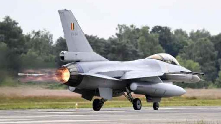 Geen geld om F-16's langer boven Syrië te laten vliegen