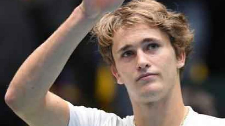 Davis Cup - Zverev tevreden na zege tegen De Greef