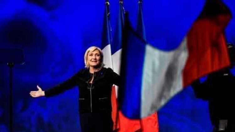 Marine Le Pen profileert zich als "kandidate van het volk"