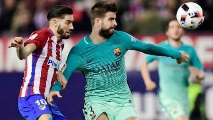 Copa del Rey - Barcelona heeft genoeg aan draw tegen Atletico en mag naar finale