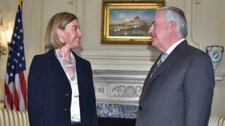 Mogherini vraagt Amerikaanse regering om zich niet te mengen in Europees beleid