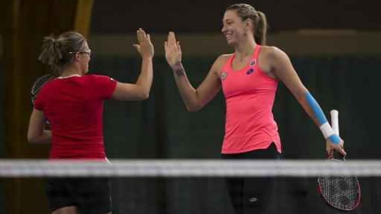 Fed Cup - Yanina Wickmayer schenkt Belgisch team tweede punt: "De ploeg gaf me energie"