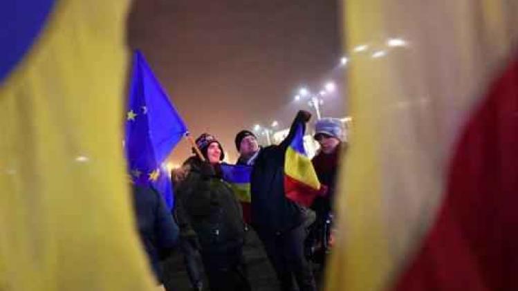 Ook zaterdag duizenden betogers in Roemeense steden