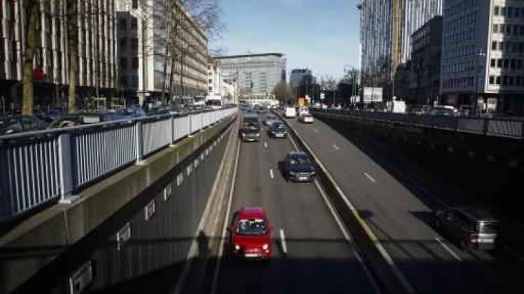 Verkeershinder op kleine ring in Brussel