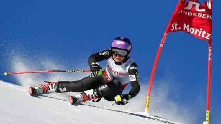 Tessa Worley skiet naar tweede gouden medaille op reuzenslalom