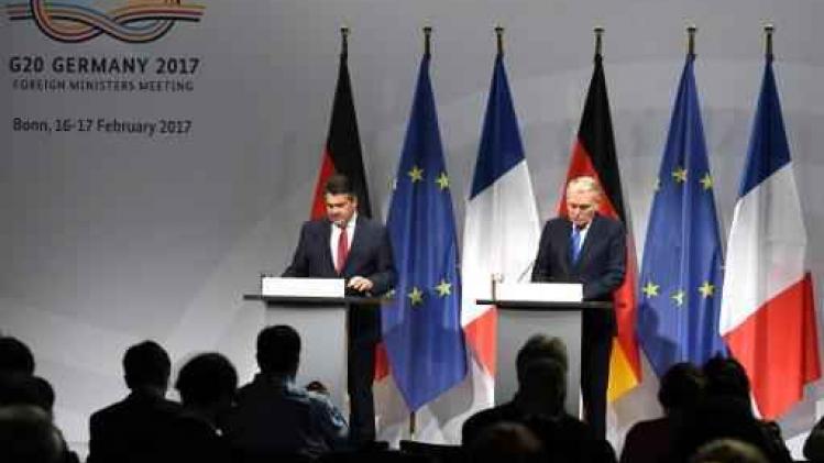 Duitsland en Frankrijk vragen Rusland om "constructieve rol" te spelen in Syrië