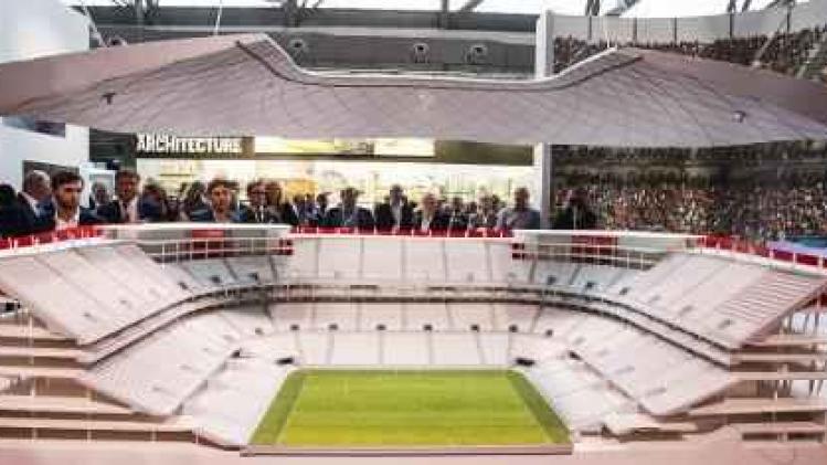 Anderlecht niet akkoord met voorliggend project voor Eurostadion