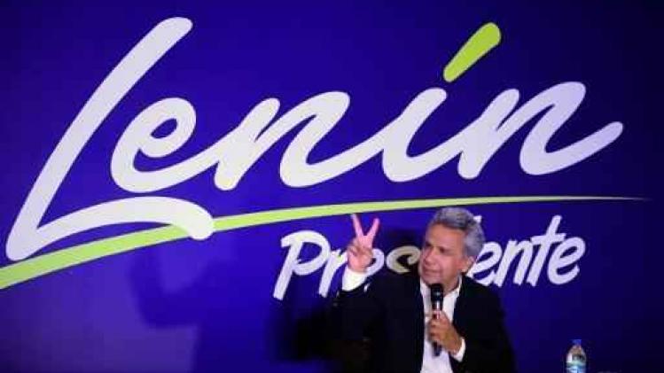 Moreno winnaar van eerste ronde Ecuadoraanse presidentsverkiezingen