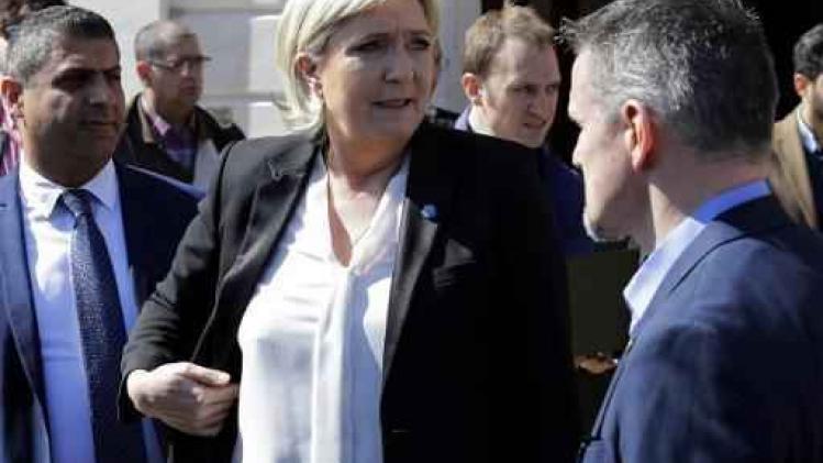 Gerechtelijke politie verhoort twee medewerkers van Marine Le Pen