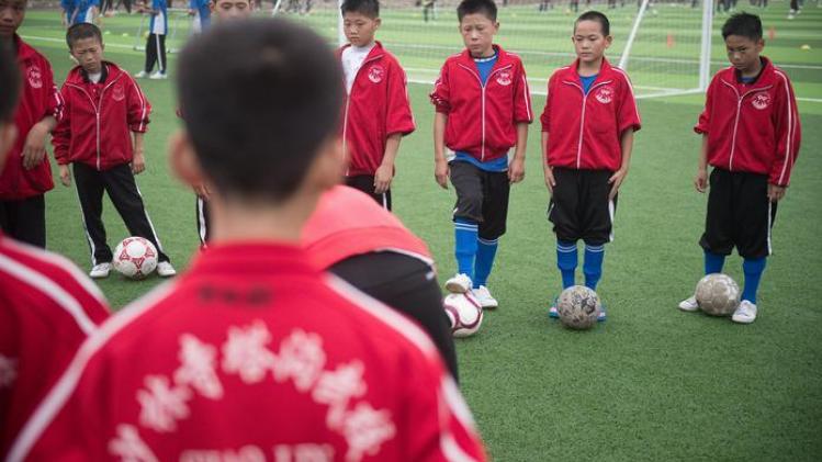 Tegen 2025 wil China 50.000 voetbalacademies openen