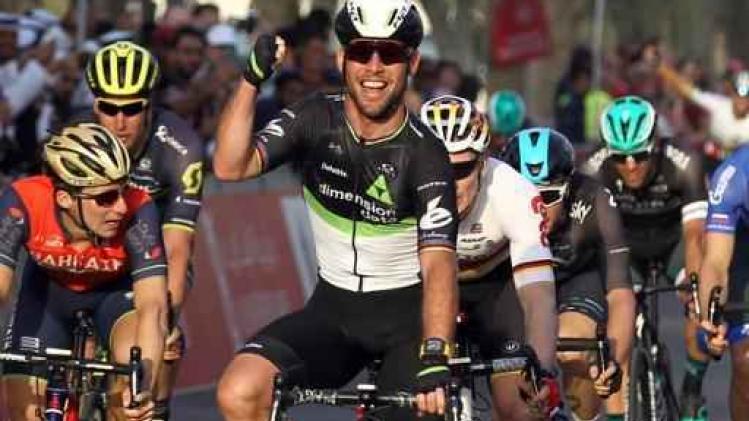 Mark Cavendish haalt zijn gram in Ronde van Abu Dhabi