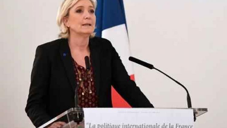 Marine Le Pen weigert ondervragingen in zaak fictieve tewerkstelling in Europees parlement