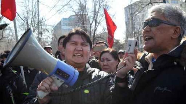 Straatprotesten in Kirgistan na arrestatie oppositieleider