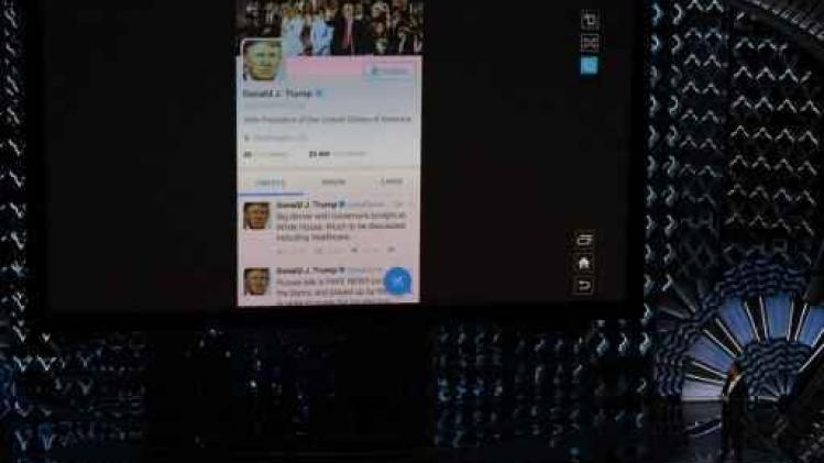 Oscars - Jimmy Kimmel tweet tijdens ceremonie naar Donald Trump