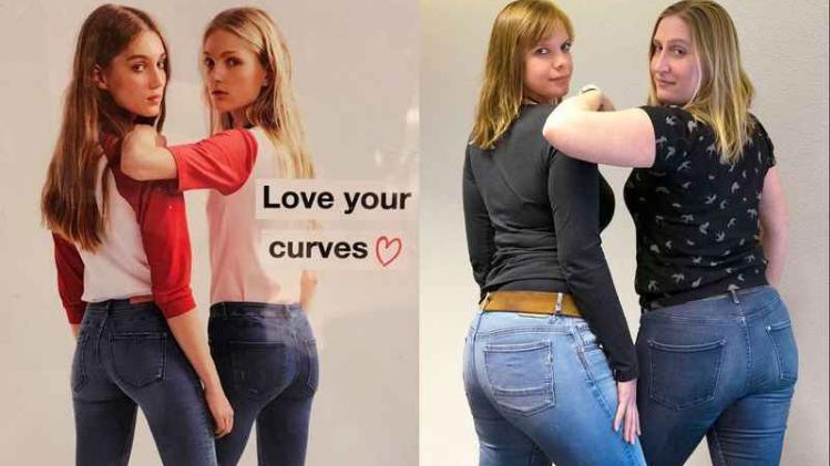 Curves campagne van Zara