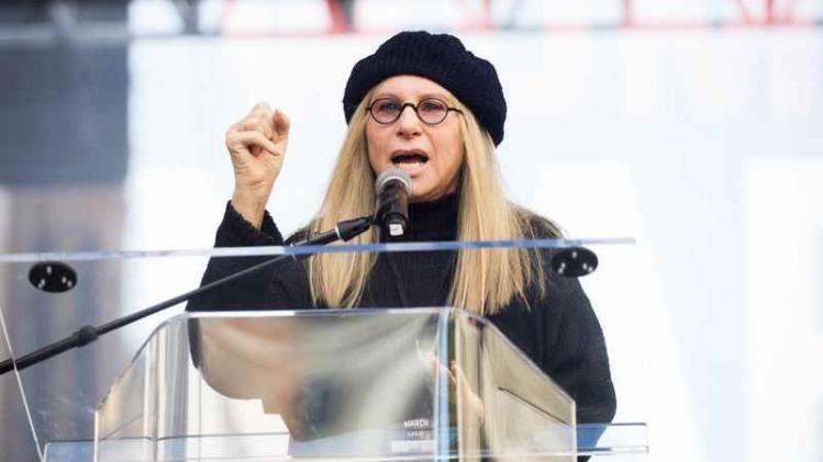 Barbra Streisand op de Women's March Los Angeles