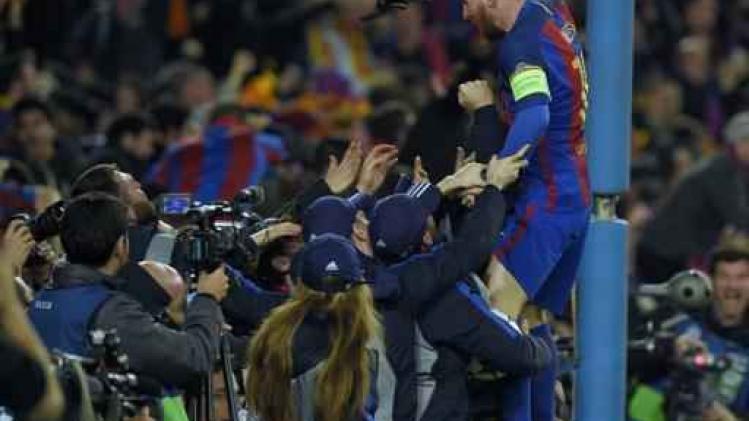 Champions League - Barcelona zorgt voor mirakel: 6-1 winst tegen PSG en kwalificatie voor kwartfinales