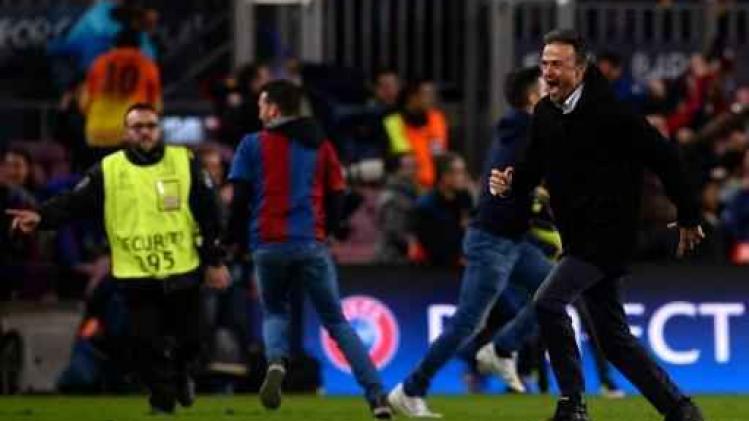 Champions League - Barcelona-coach Luis Enrique: "We bleven geloven"