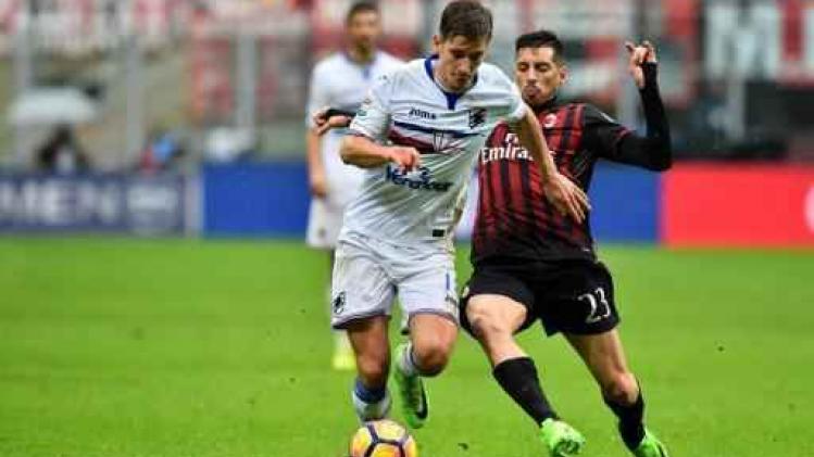 Belgen in het buitenland - Invaller Dennis Praet wint met Sampdoria Genuese stadsderby