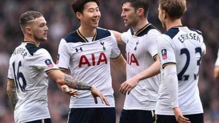 Tottenham plaatst zich probleemloos voor halve finales FA Cup