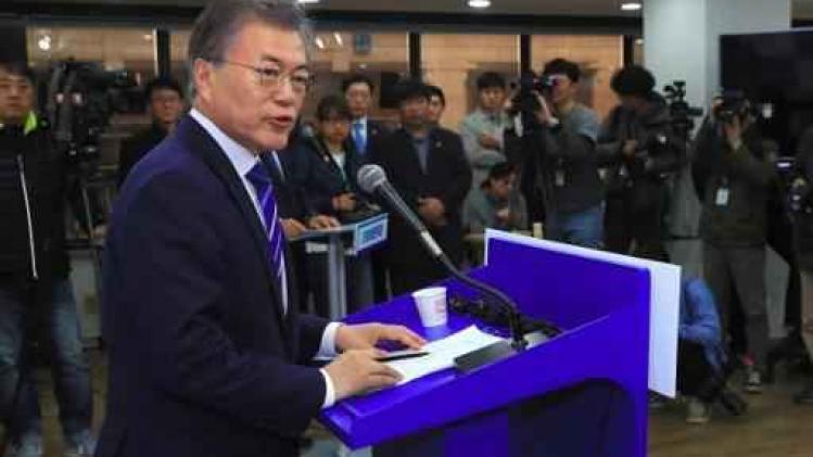 Zuid-Koreanen willen liefst Moon als nieuwe president