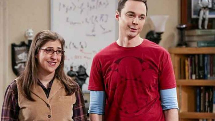 Amy Farrah Fowler en Sheldon Cooper uit The Big Bang Theory