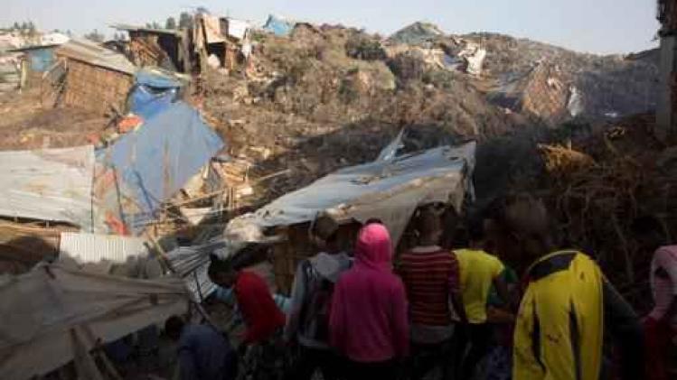 Al 113 doden na grondverschuiving op vuilnisbelt in Ethiopië