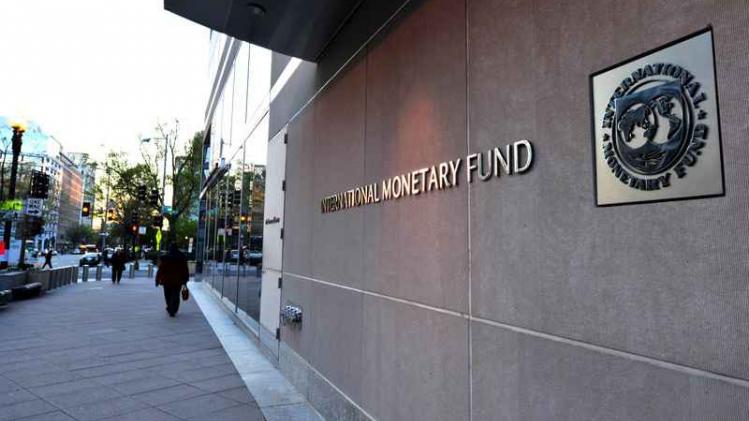 De gevel van het IMF-gebouw