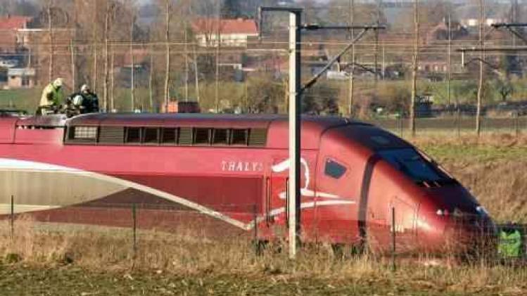 Thalys ontruimd in Brussel-Zuid wegens verdacht pakket