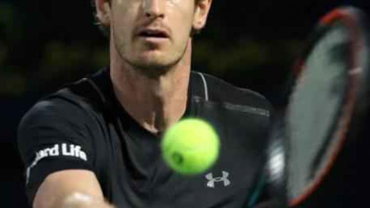 ATP Miami - Elleboogblessure dwingt Andy Murray tot forfait