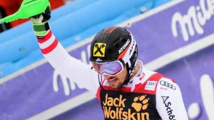WB alpijnse ski - Hirscher is de beste in laatste reuzenslalom